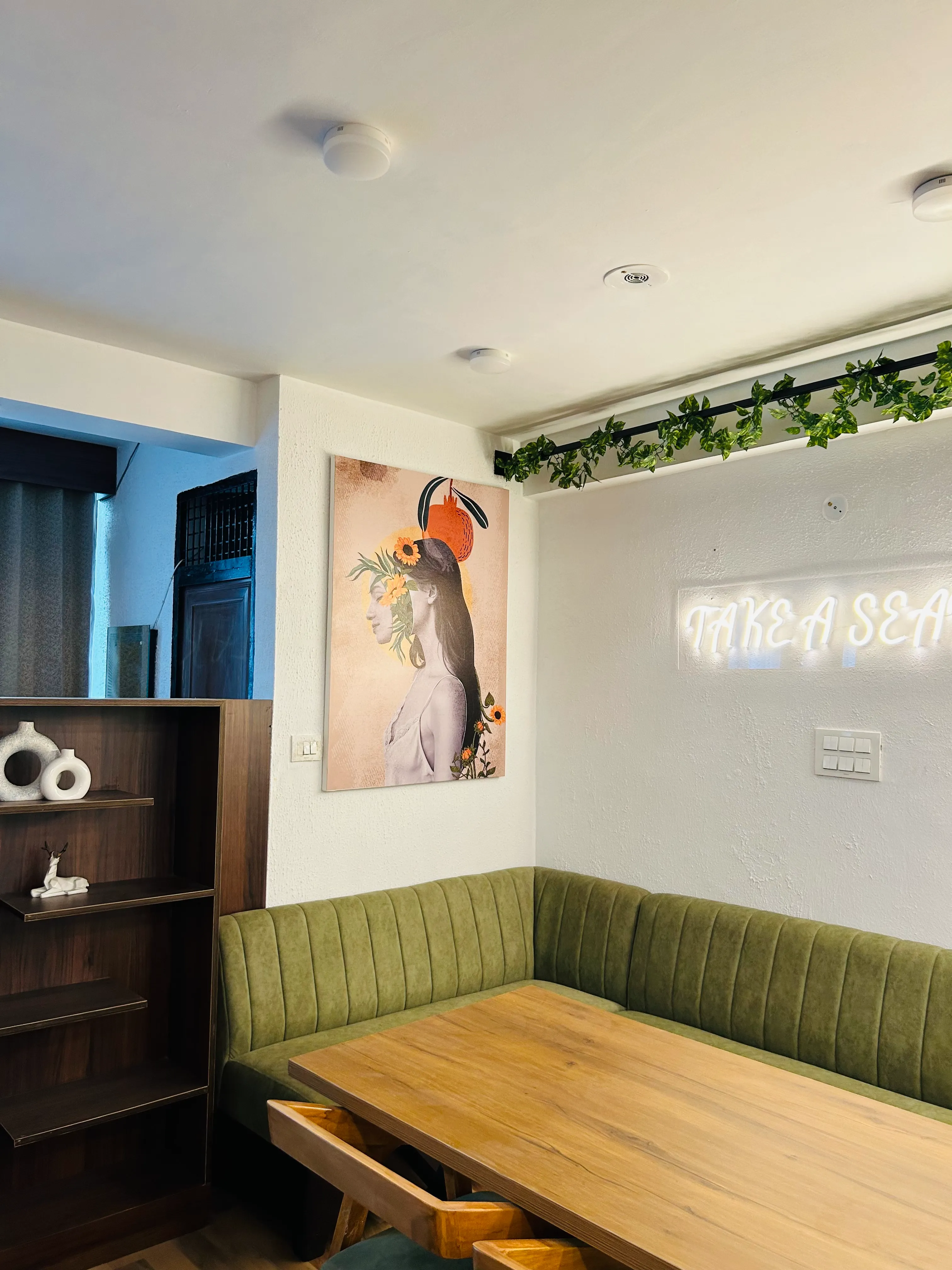Absolute Cafe & Co. interior — warm and inviting ambience