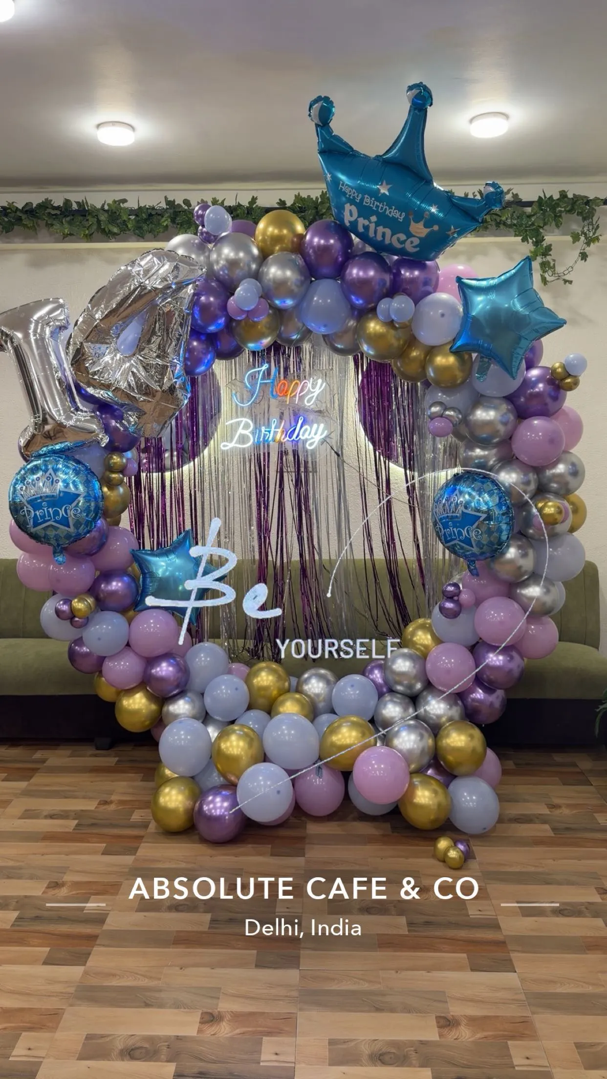 Party at Absolute Cafe